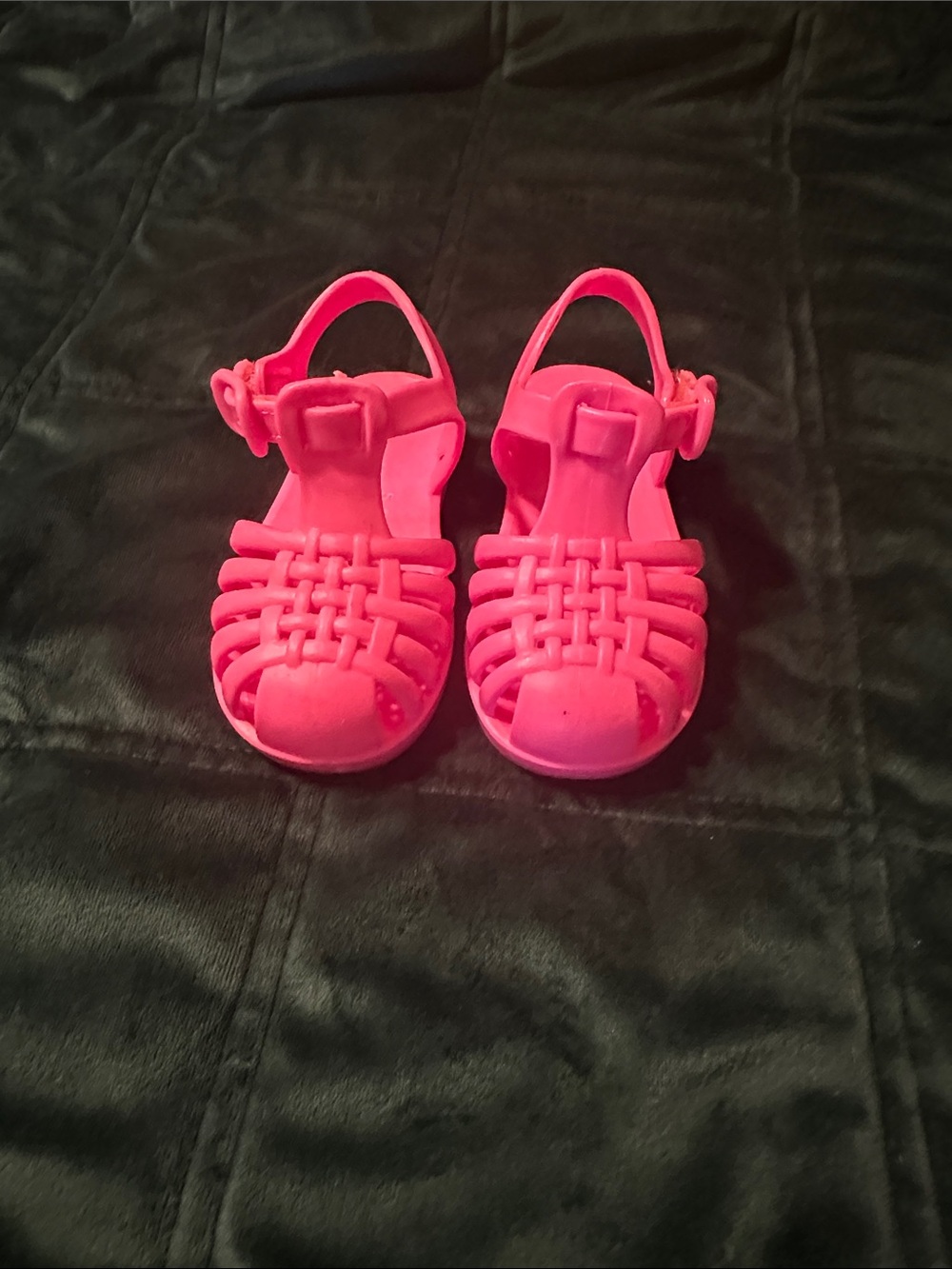 Kids Pink Jelly Sandals - Comfortable Summer Shoes